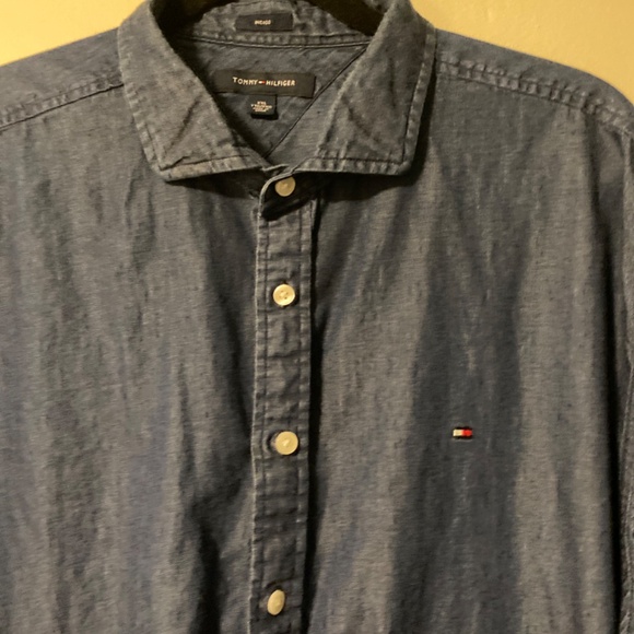 Tommy Hilfiger denim shirt size XXL - Picture 3 of 3